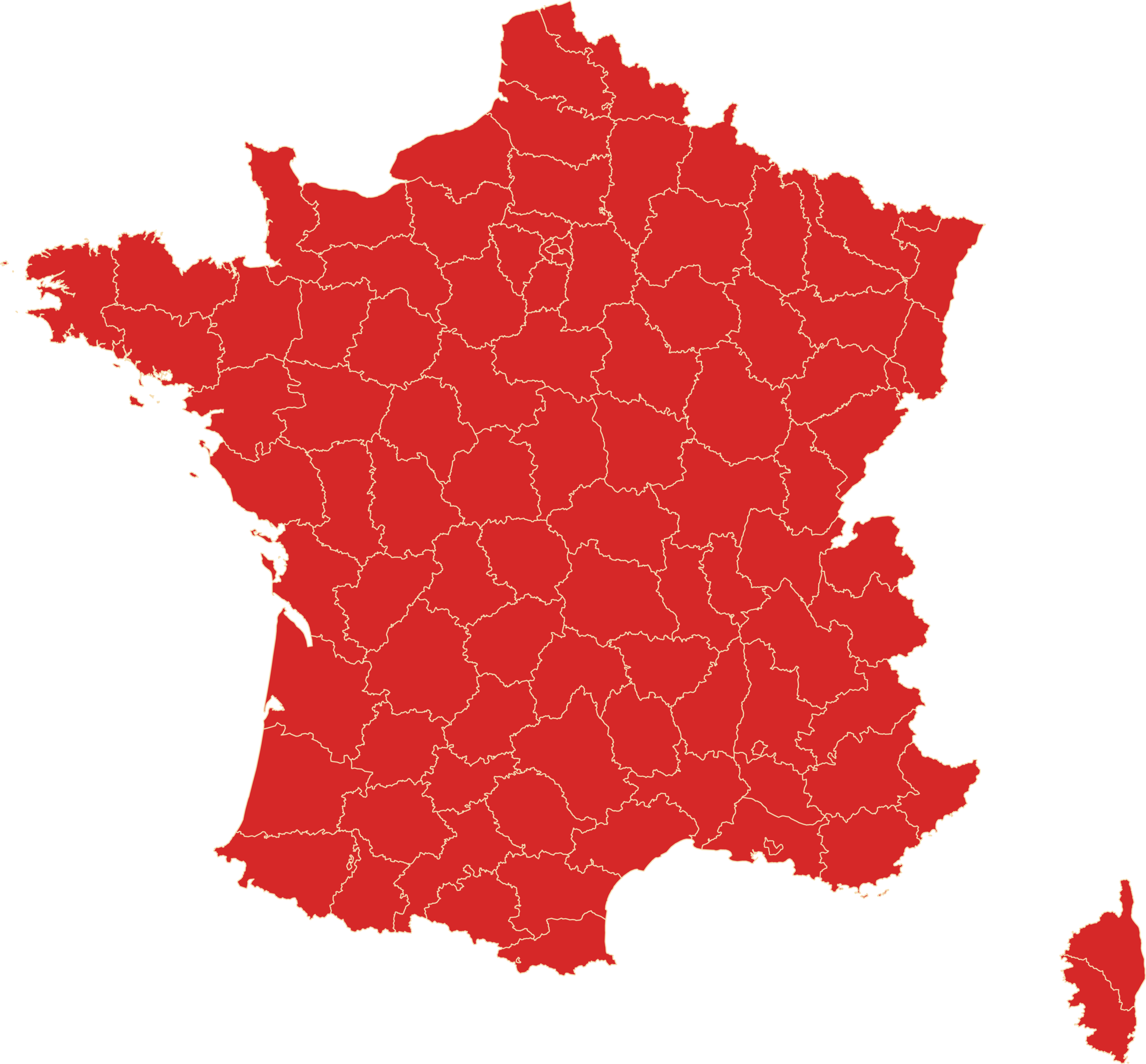 Carte de France